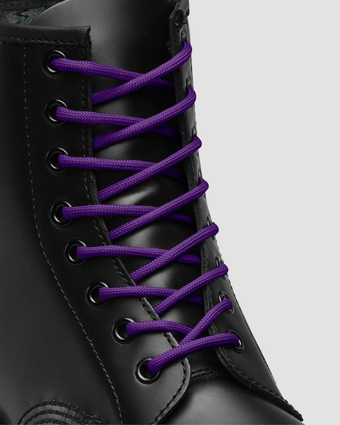 140cm Purple Round Lace (8-10 eye shoe)