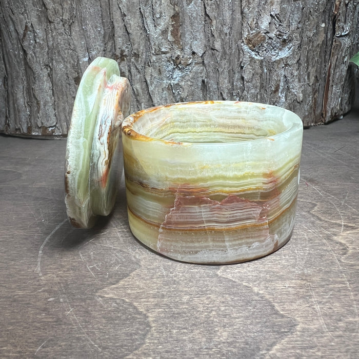 2.5" Green Onyx Jar