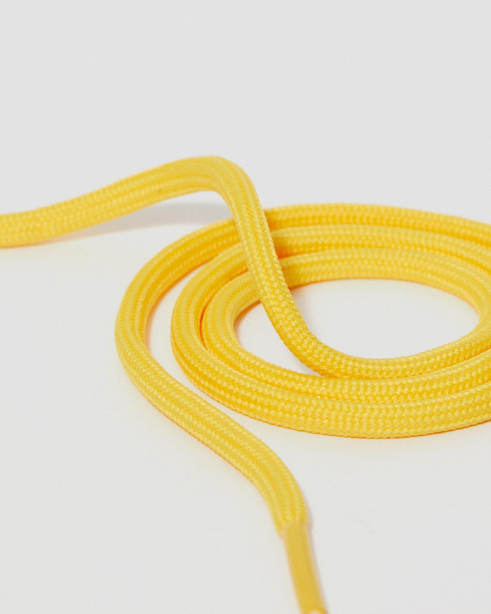65cm Yellow Round Lace (3-eye shoe)