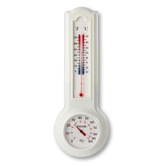 9.25" x 3.25" Indoor Vertical Humidiguide and Thermometer