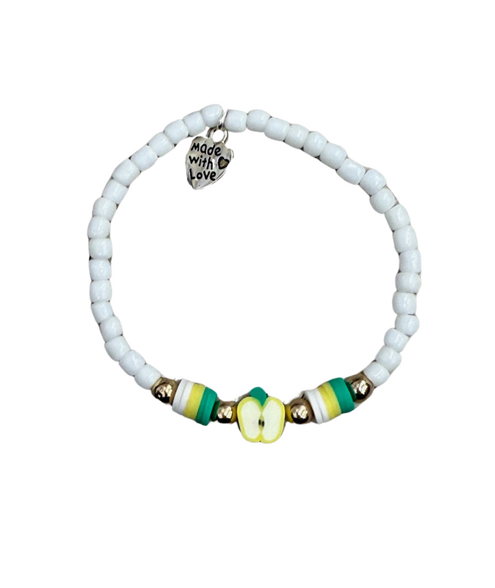 Arm Candy Bracelet Apple Charm Jewelry - Young Cori's Arm Candy Multi