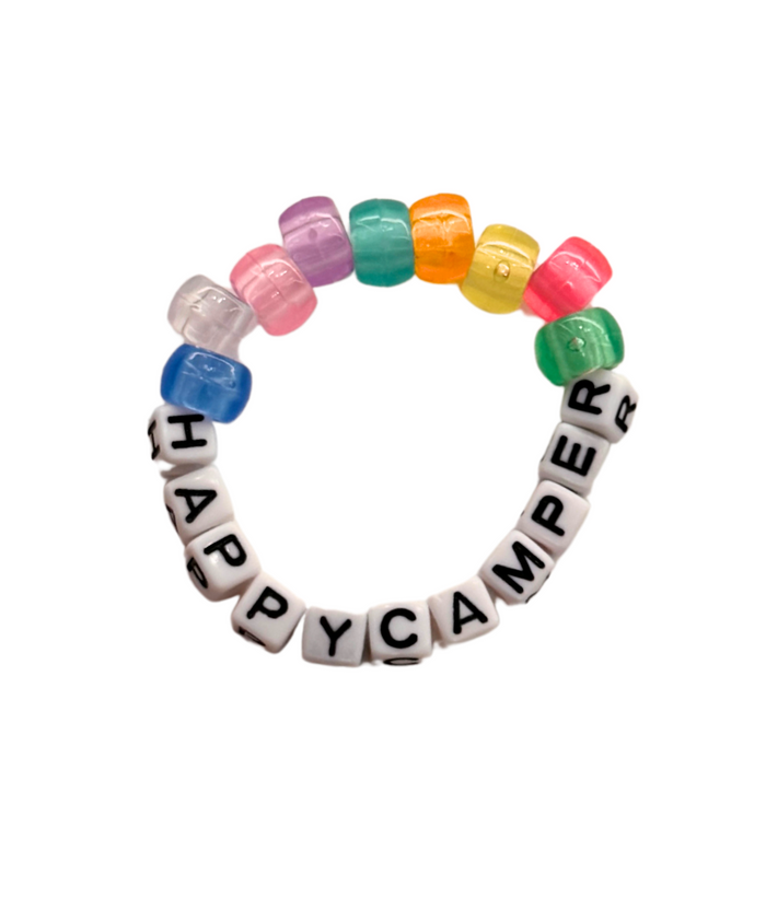 Arm Candy Happy Camper Bracelet Distressed/seasonal accessories Cori's Arm Candy Multi