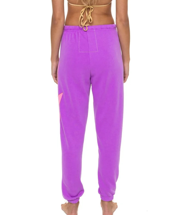 Aviator Nation Women Bolt Stitch Sweatpants Womens Casual Bottoms Aviator Nation