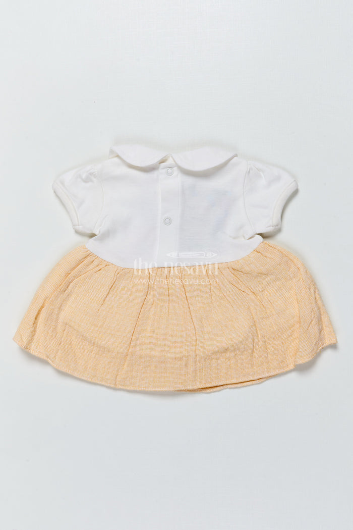 The Nesavu Baby Frocks Baby Girl Cotton Frock with Embroidery for Everyday Comfort and Charm Nesavu Nesavu baby girl cotton frock embroidery perfect everyday comfort playful charm