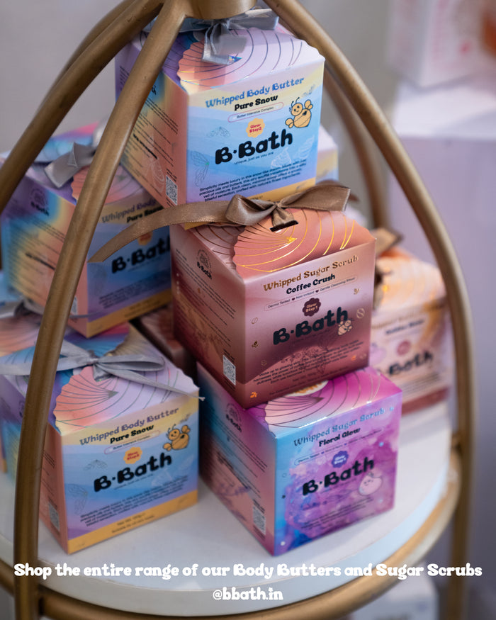 Bbath Floral Glow Sugar Scrub (Teens & Adults)