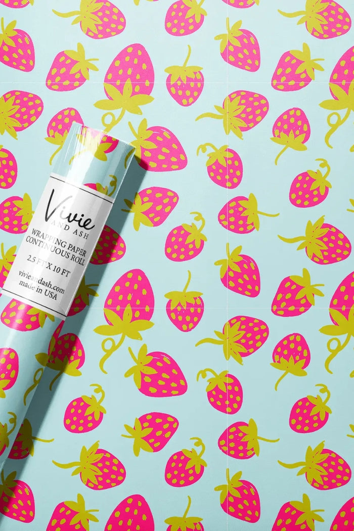 Berry Luxe Wrapping Paper