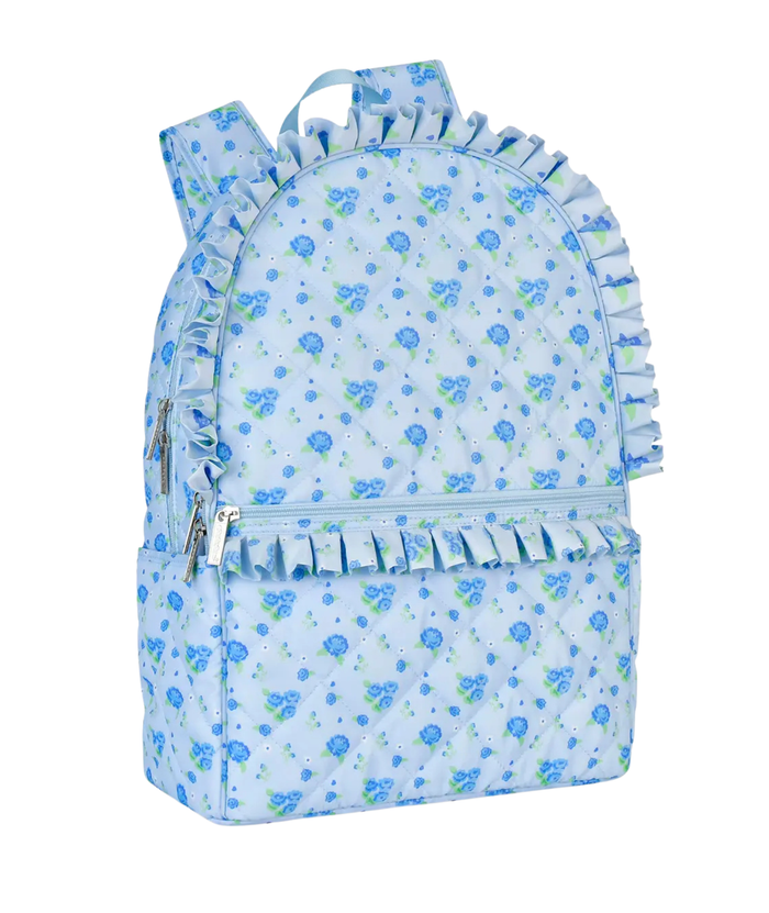 Bitsy Blue Ditsy Floral Backpack Accessories iScream