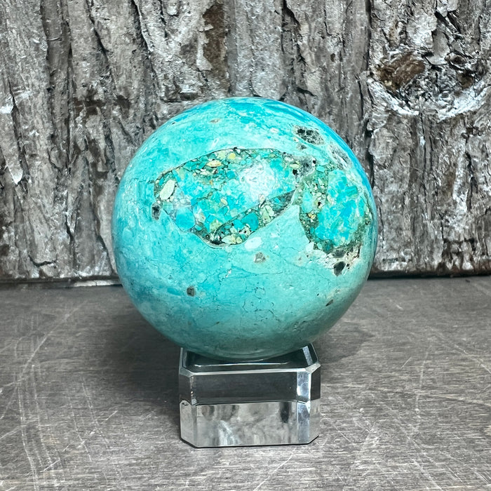 Blue Peruvian Opal Sphere
