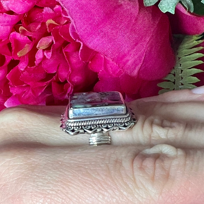 Boulder Opal Ring