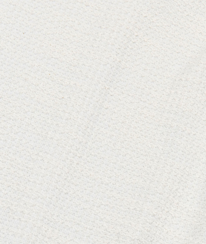 By Debra Girls Juliet Square Neck Puff Sleeve Dress Ivory Boucle Girls Special Dresses By Debra