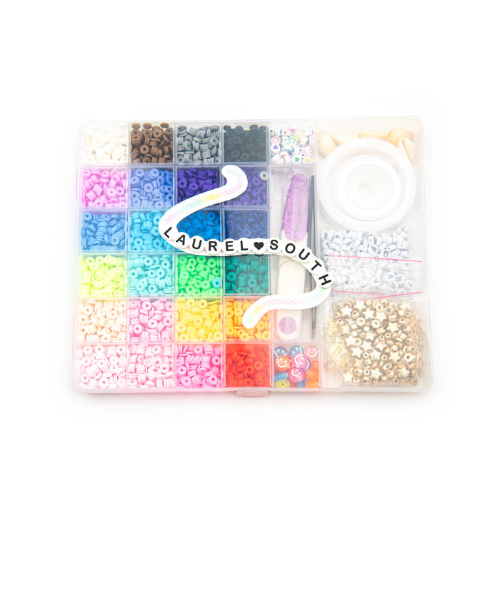 Camp Name Bead Kit Distressed/seasonal accessories A Wink and a Nod Multi Laurel South