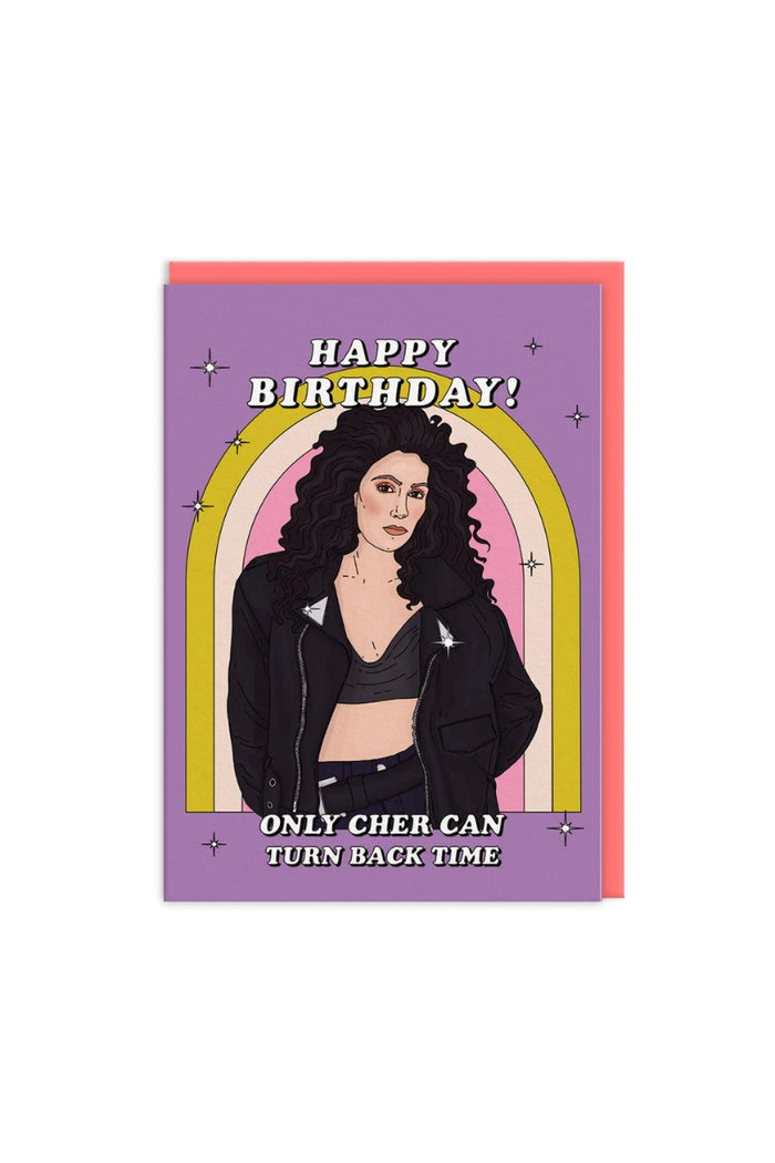 Cher Birthday Card