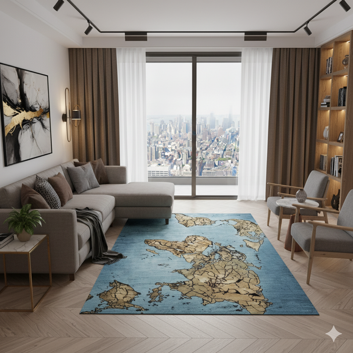 Continental Drift Area Rug