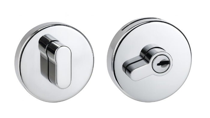 Deadbolt , Heavy Duty , Polished Chrome