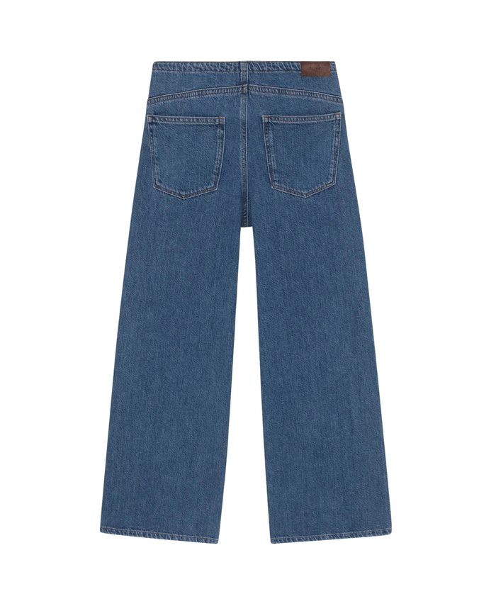 DL1961 Girls Frankie Denim Dream Aura Low Slung Wide Leg Jeans Girls Denim DL1961