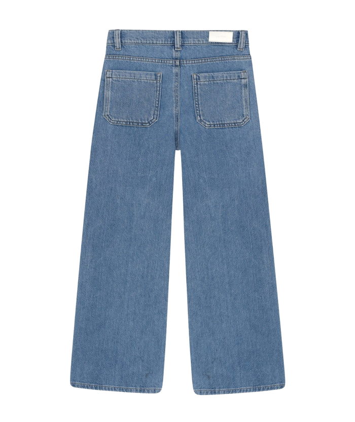 DL1961 Girls Lily Skyfade Aura Wide Leg Jeans Girls Denim DL1961