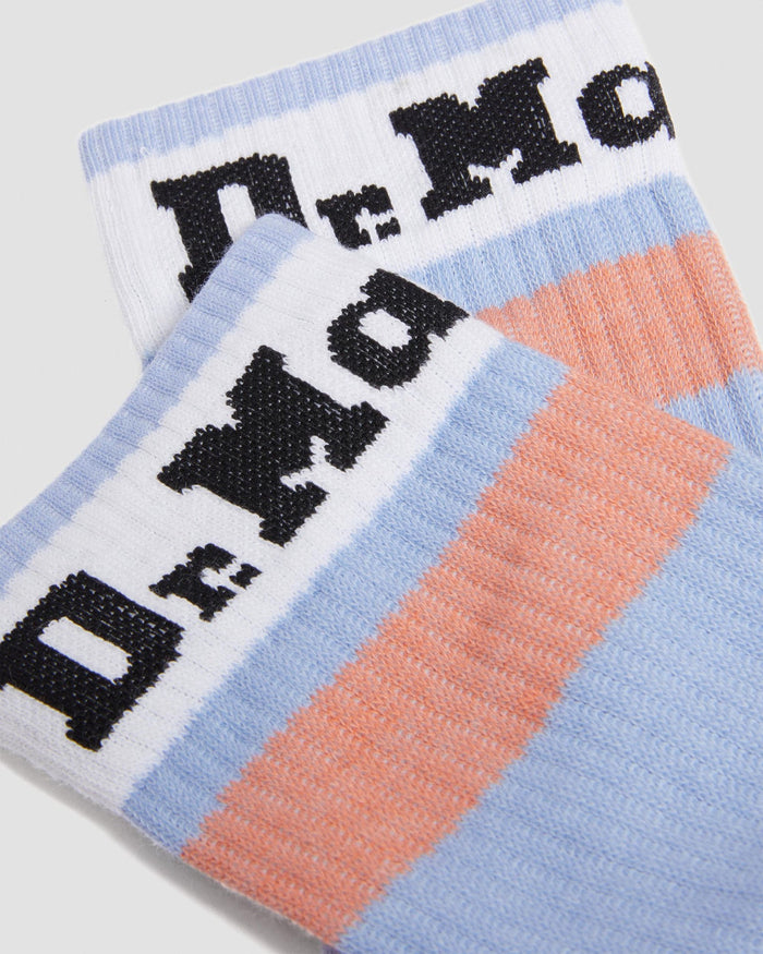 Dr. Martens Logo Cotton Blend Athletic Socks