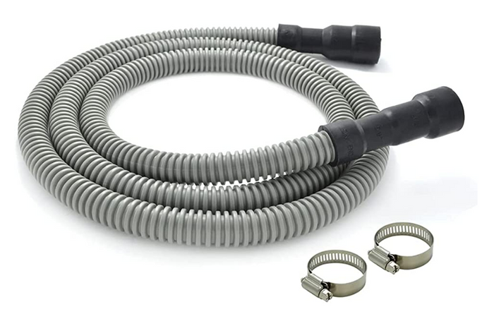 Drain Hose , 6 ft , Dishwasher , Corrugated Plastic