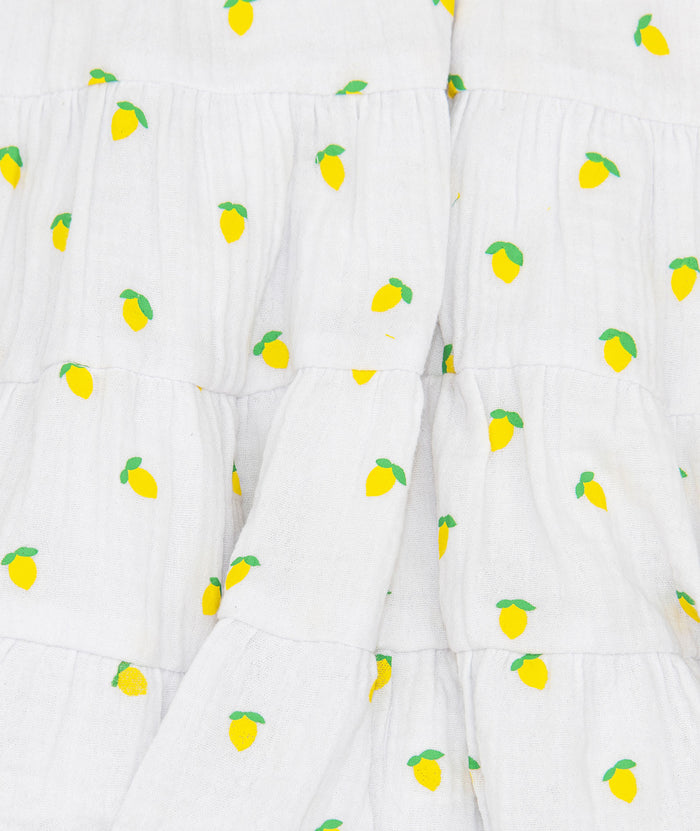 FBZ Girls Sorrento Lemon Dress Distressed/seasonal girls FBZ Flowers By Zoe