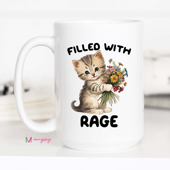 Filled with Rage Ceramic Mug