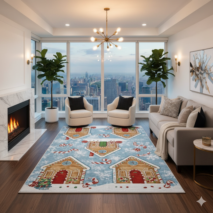 Gingerbread Delight Area Rug