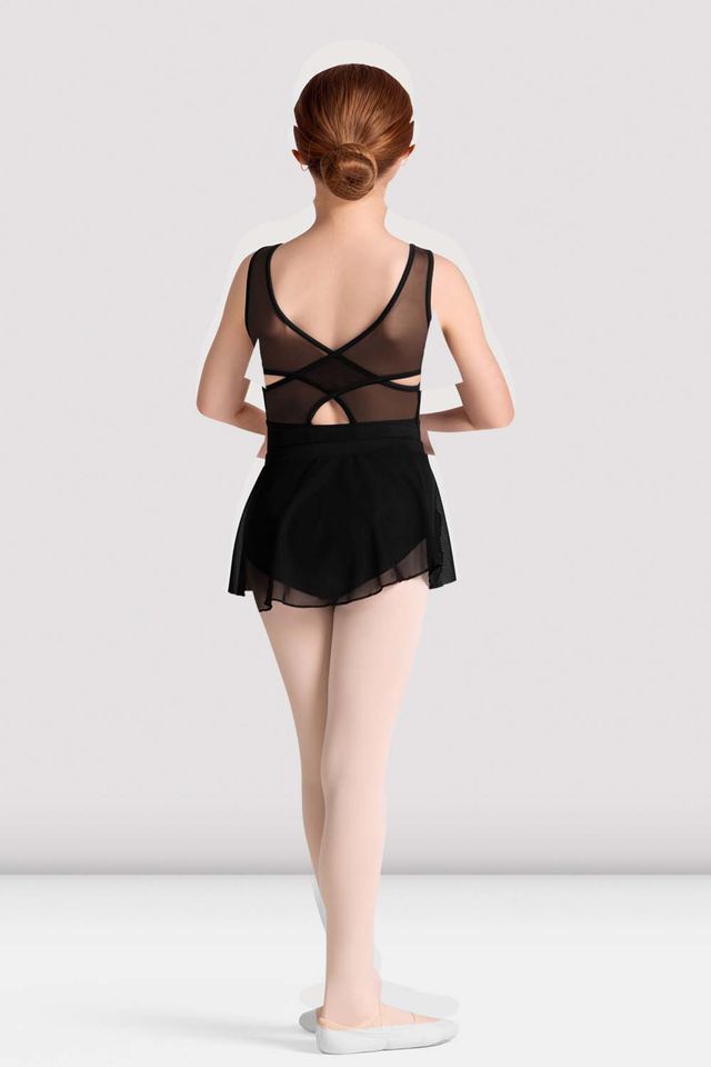 Girls Claire Mesh Wrap Skirt