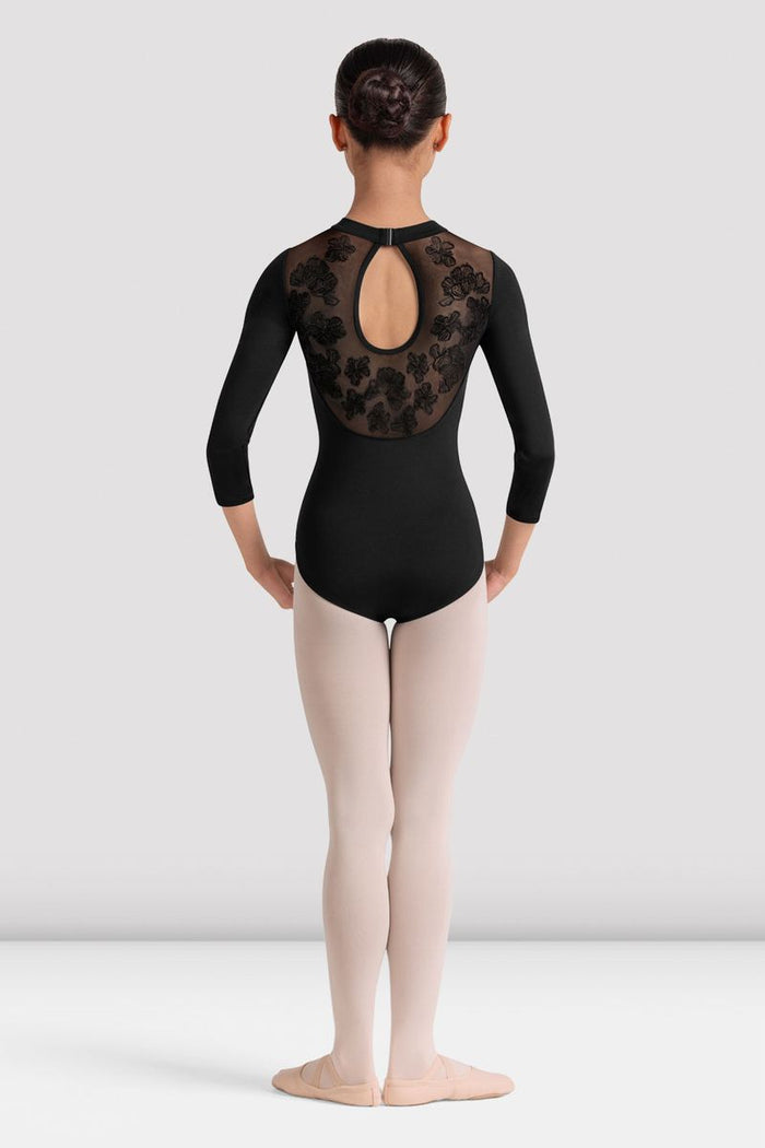 Girls Judy 3/4 Sleeve Leotard