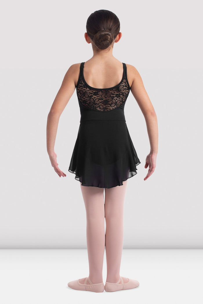 Girls Mirella Daisy Lace Camisole Skirted Leotard