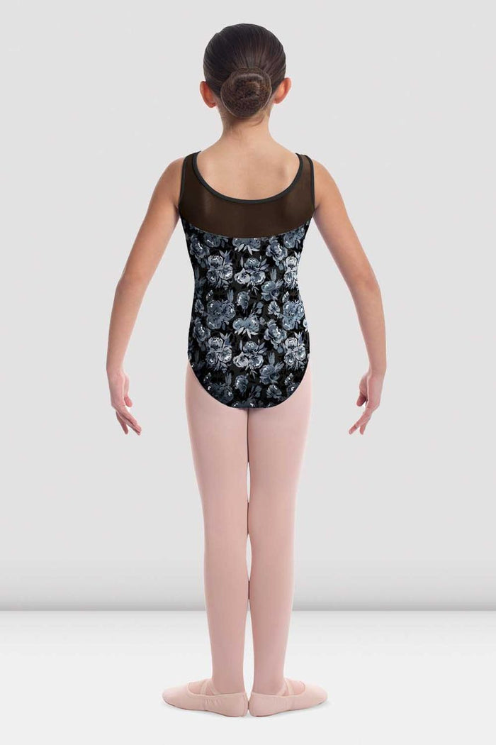 Girls Mirella Jardin Mesh Tank Leotard