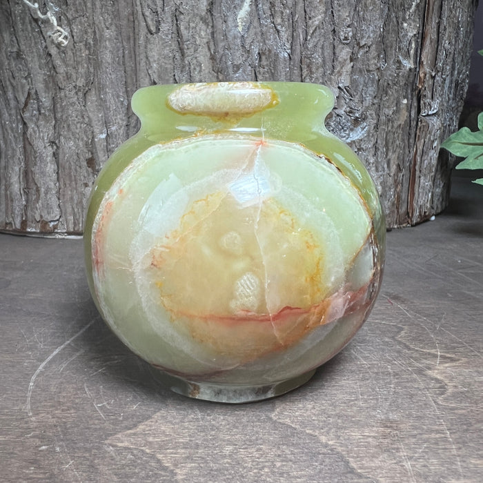 Green Onyx Vase