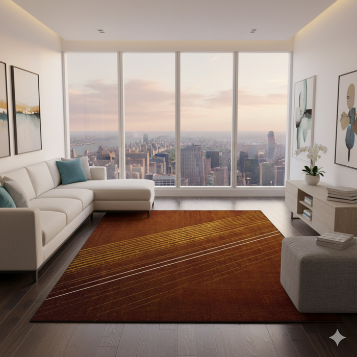 Guitar Strings Area Rug
