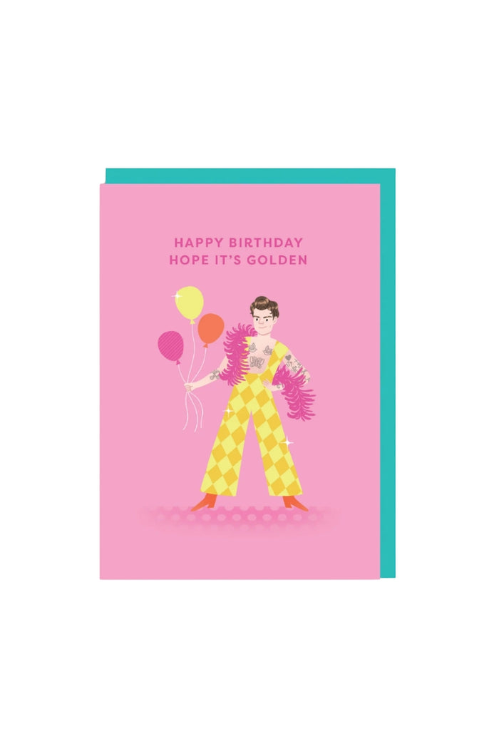 Harry Styles Birthday Card