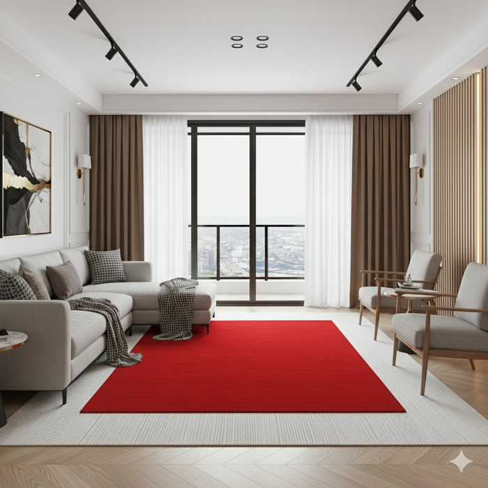 Japanese Rising Sun Area Rug
