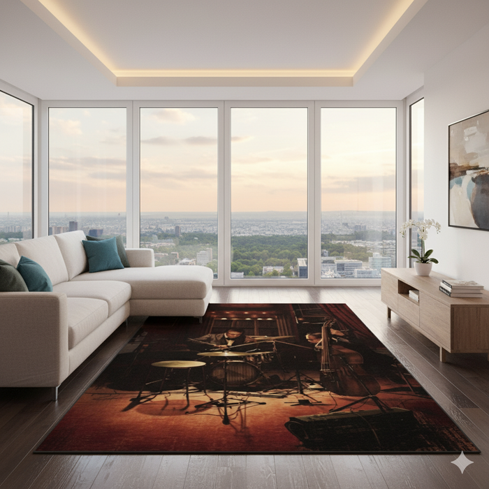 Jazz Club Area Rug