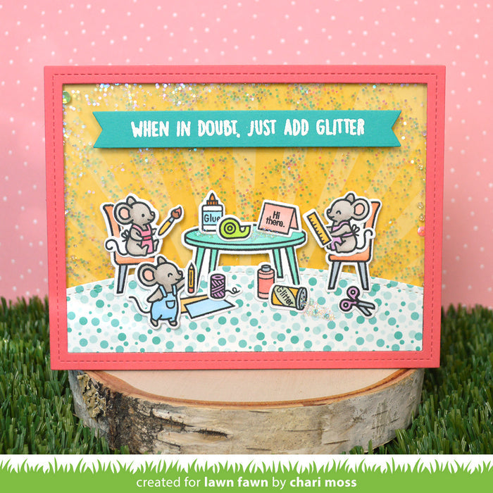 just add glitter