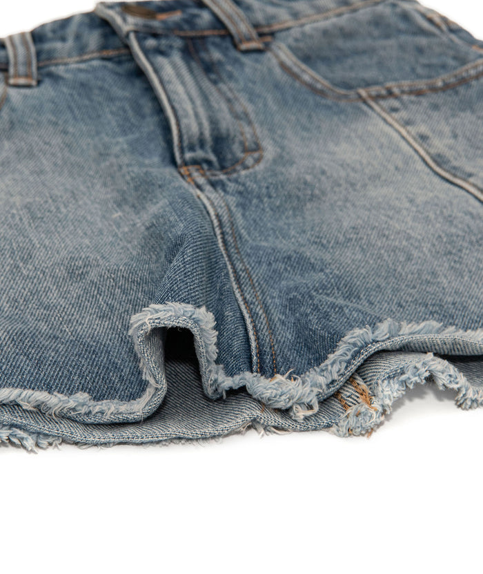 Katie J NYC Girls Bowery Light Wash Denim Skirt Girls Denim Katie J NYC