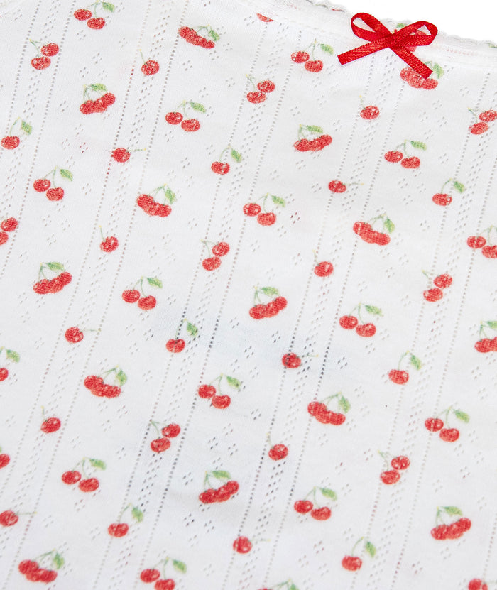 Katie J NYC Girls Tiny Cherries Marina Cami Distressed/seasonal girls Katie J NYC