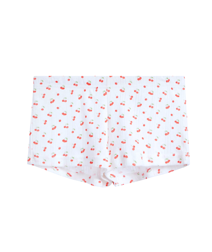 Katie J NYC Girls Tiny Cherries Marina Shorts Distressed/seasonal girls Katie J NYC