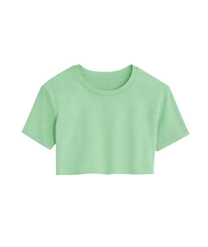 Katie J NYC Girls Tristan Tee 2 Distressed/seasonal girls Katie J NYC Matcha Green Y/S (7/8)