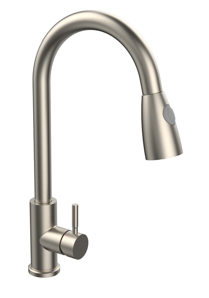 Kitchen Faucet , Pull-Down Sprayer Brushed Nickel