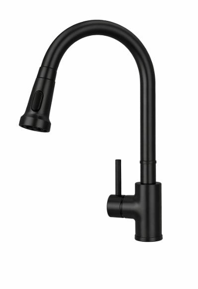 Kitchen Faucet , Pull-Down Sprayer Matte Black