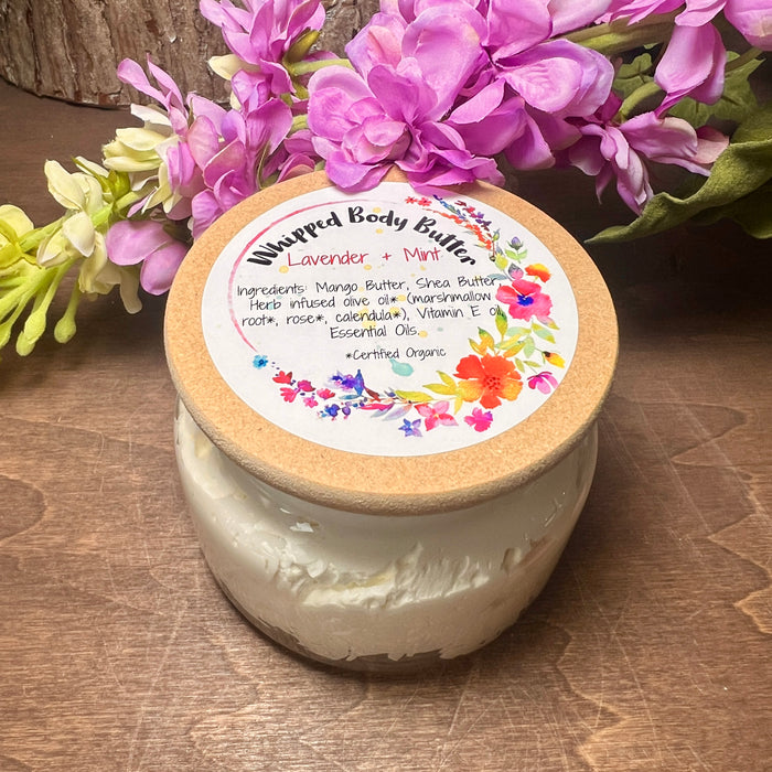 Lavender + Mint Whipped Body Butter