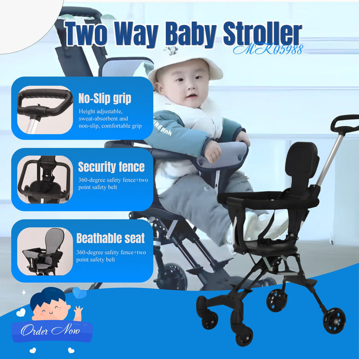 MK05988 Two Way Baby Stroller