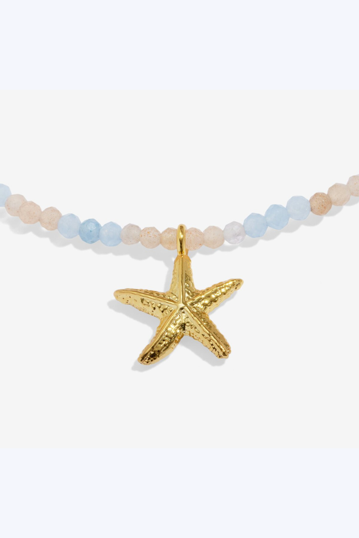 Multi Stone Starfish Anklet