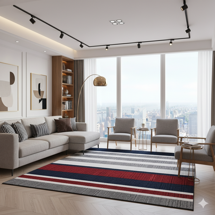 Netherlands Flag Area Rug