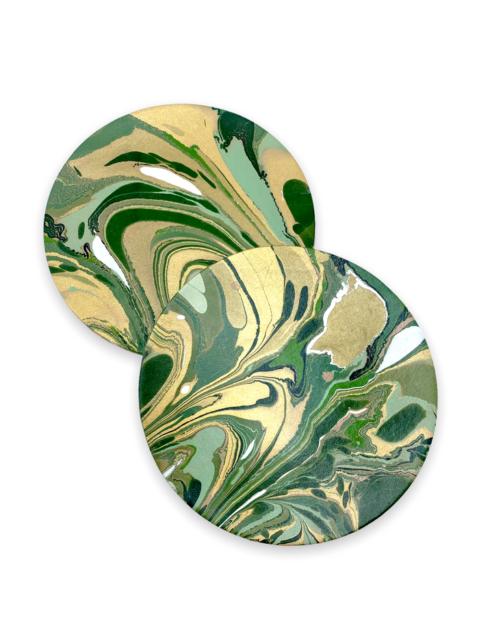 Pistachio Coaster Set