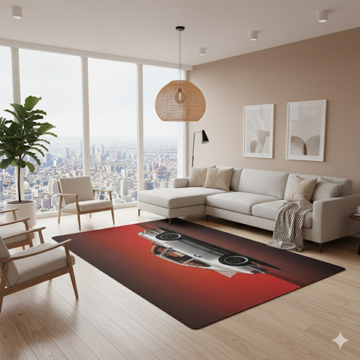 Porsche 911 Classic Area Rug