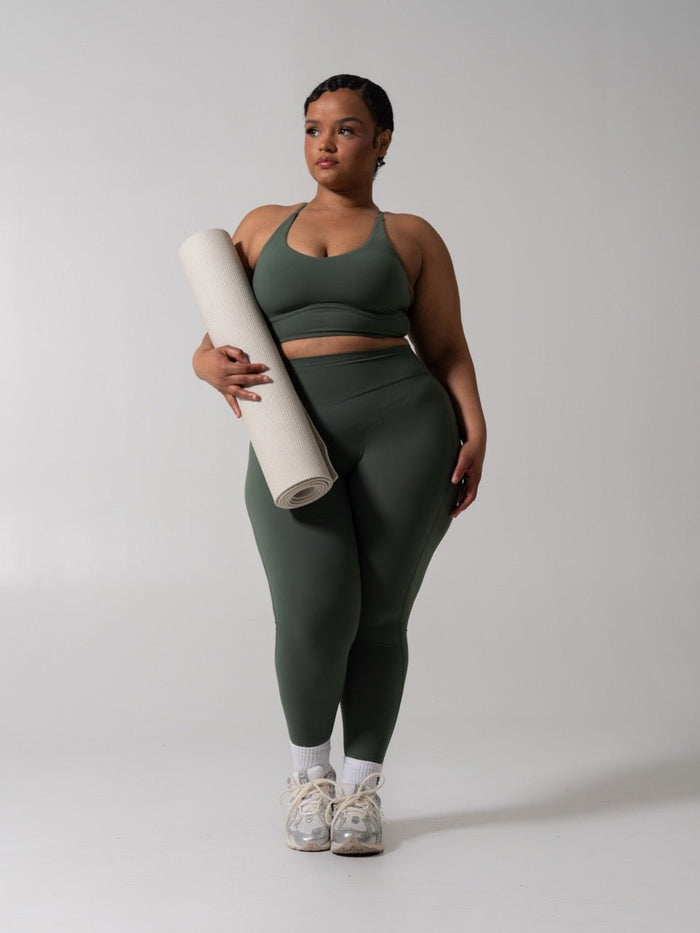 Poshknit Aggressive Scrunch Legging - Limon Pepino