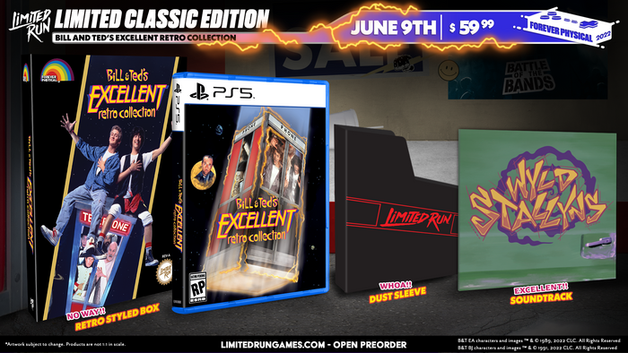 PS5 Limited Run #25: Bill & Ted's Excellent Retro Collection Collector's Edition