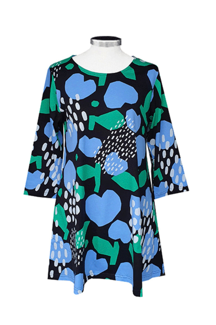 Ratia Pisara Onni Blue Tunic